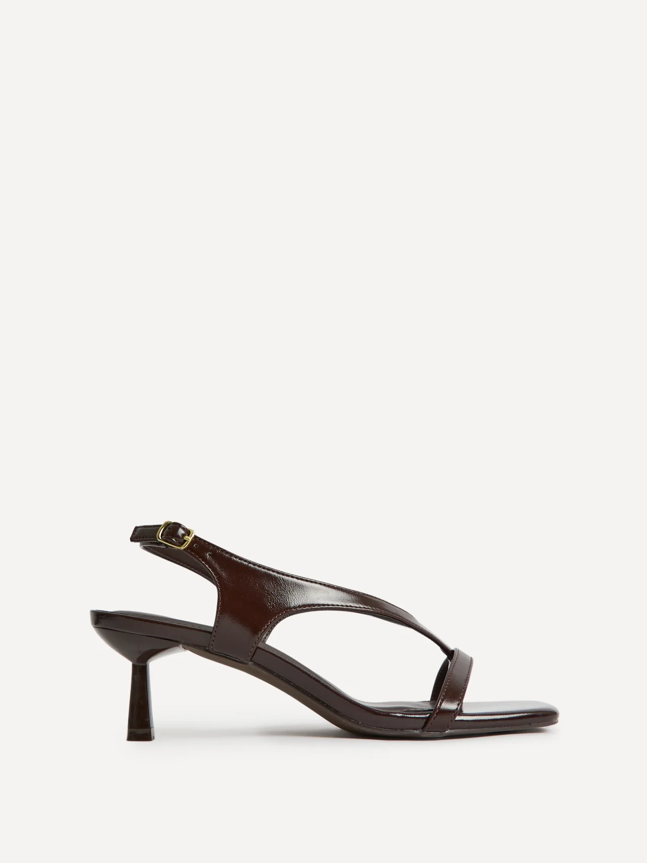 Myth Brown Heeled Sandals - Image 2