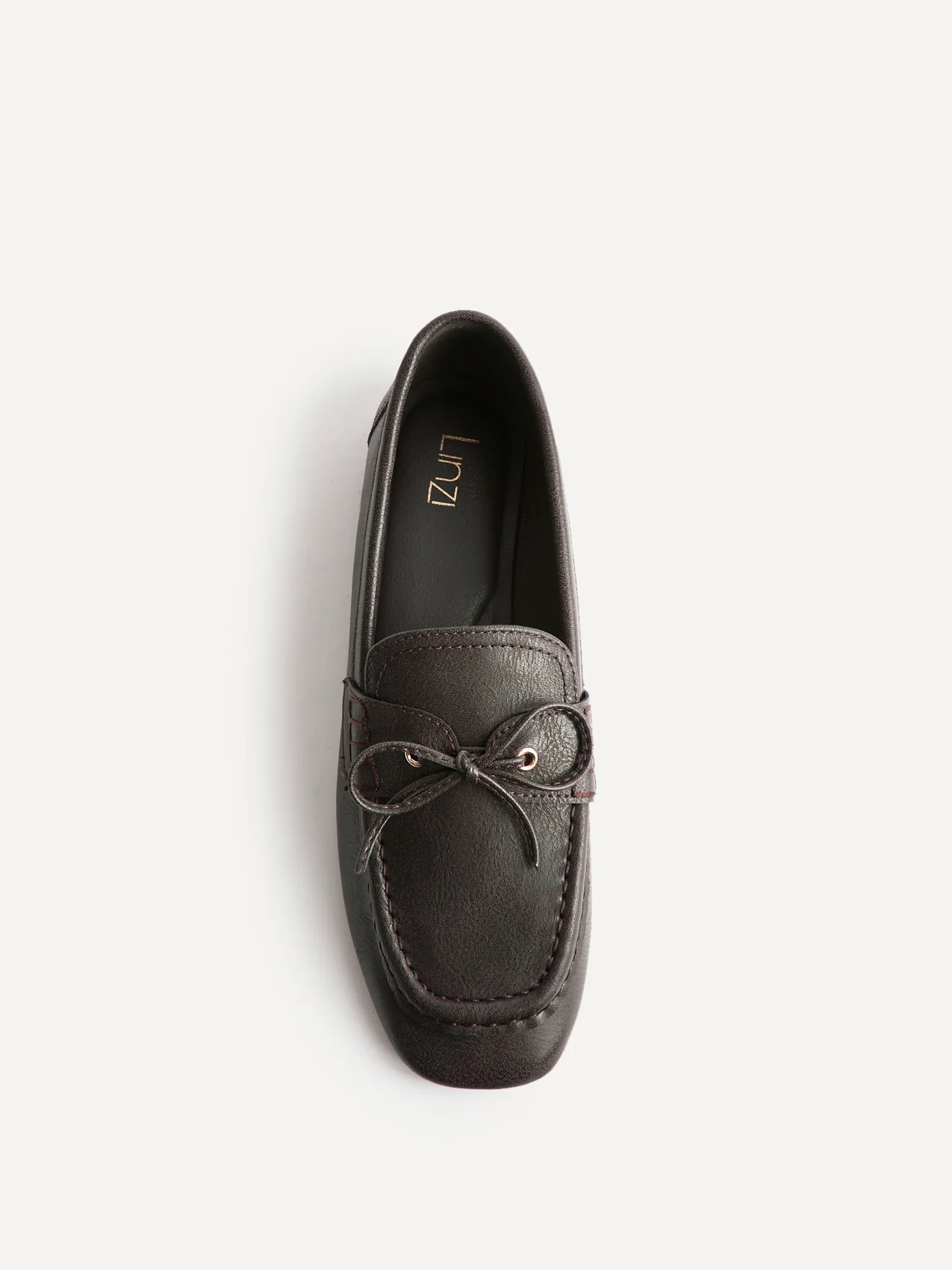 Narrative Brown Faux Leather Loafer - Image 3