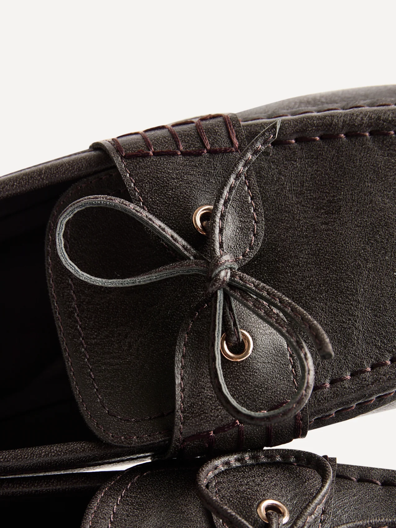 Narrative Brown Faux Leather Loafer - Image 4