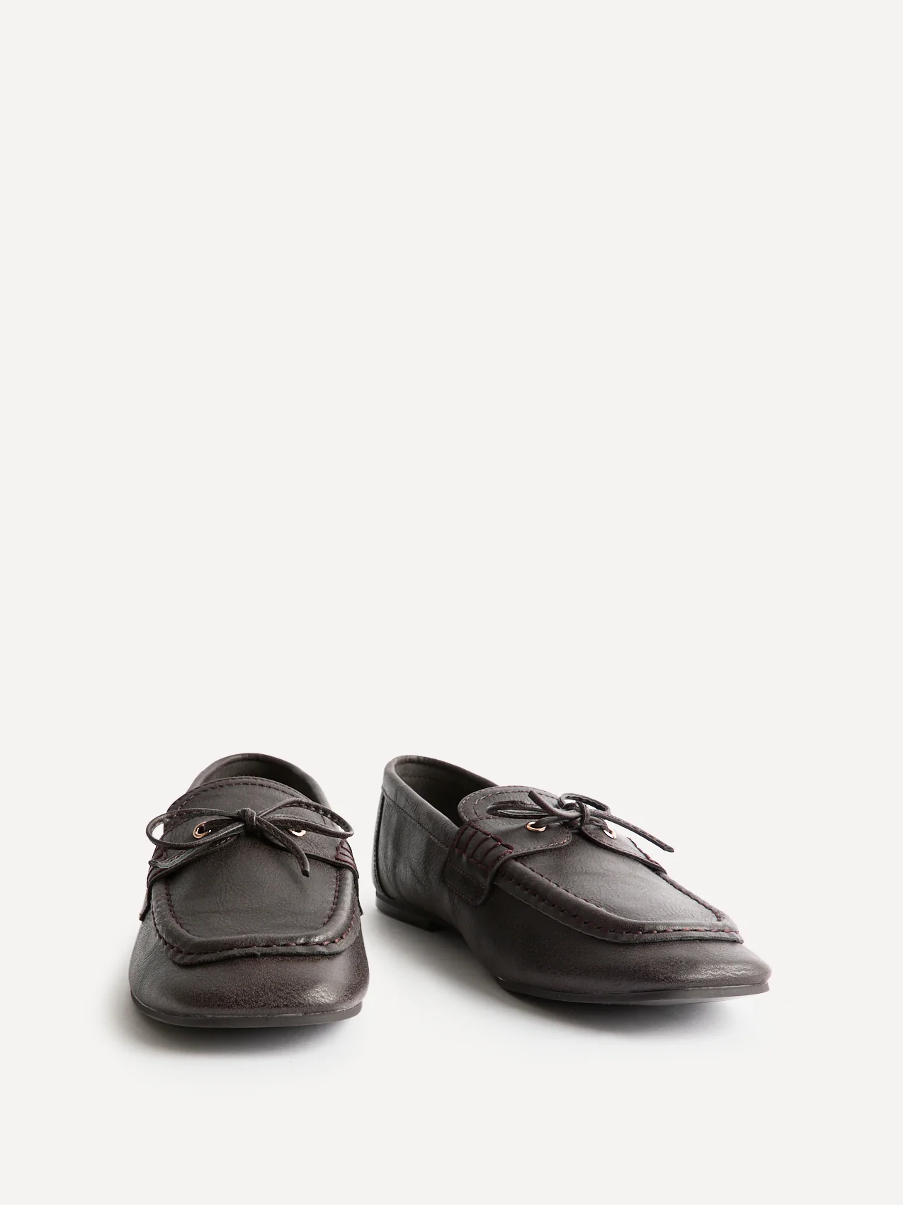 Narrative Brown Faux Leather Loafer - Image 5