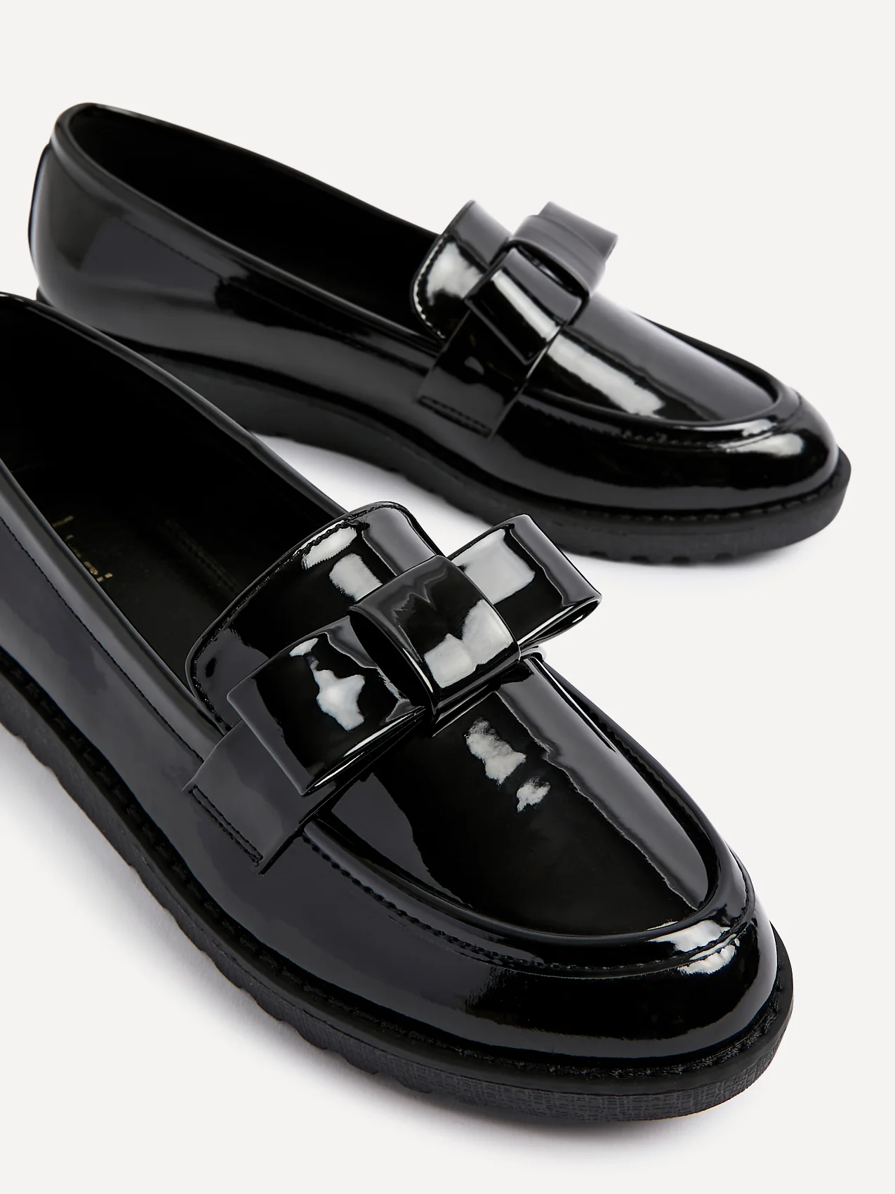 Noble Black Patent Loafers - Image 3