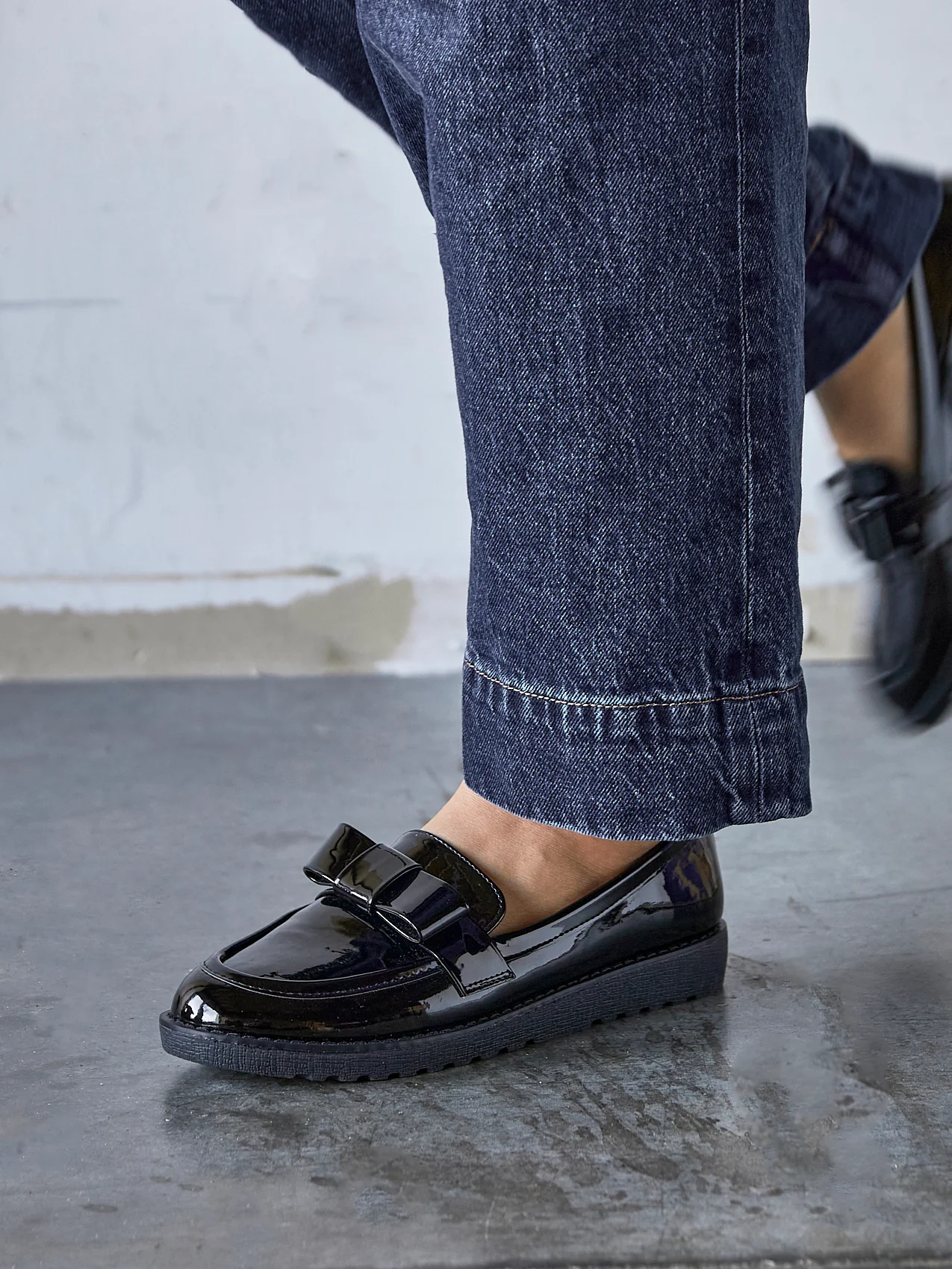 Noble Black Patent Loafers - Image 6