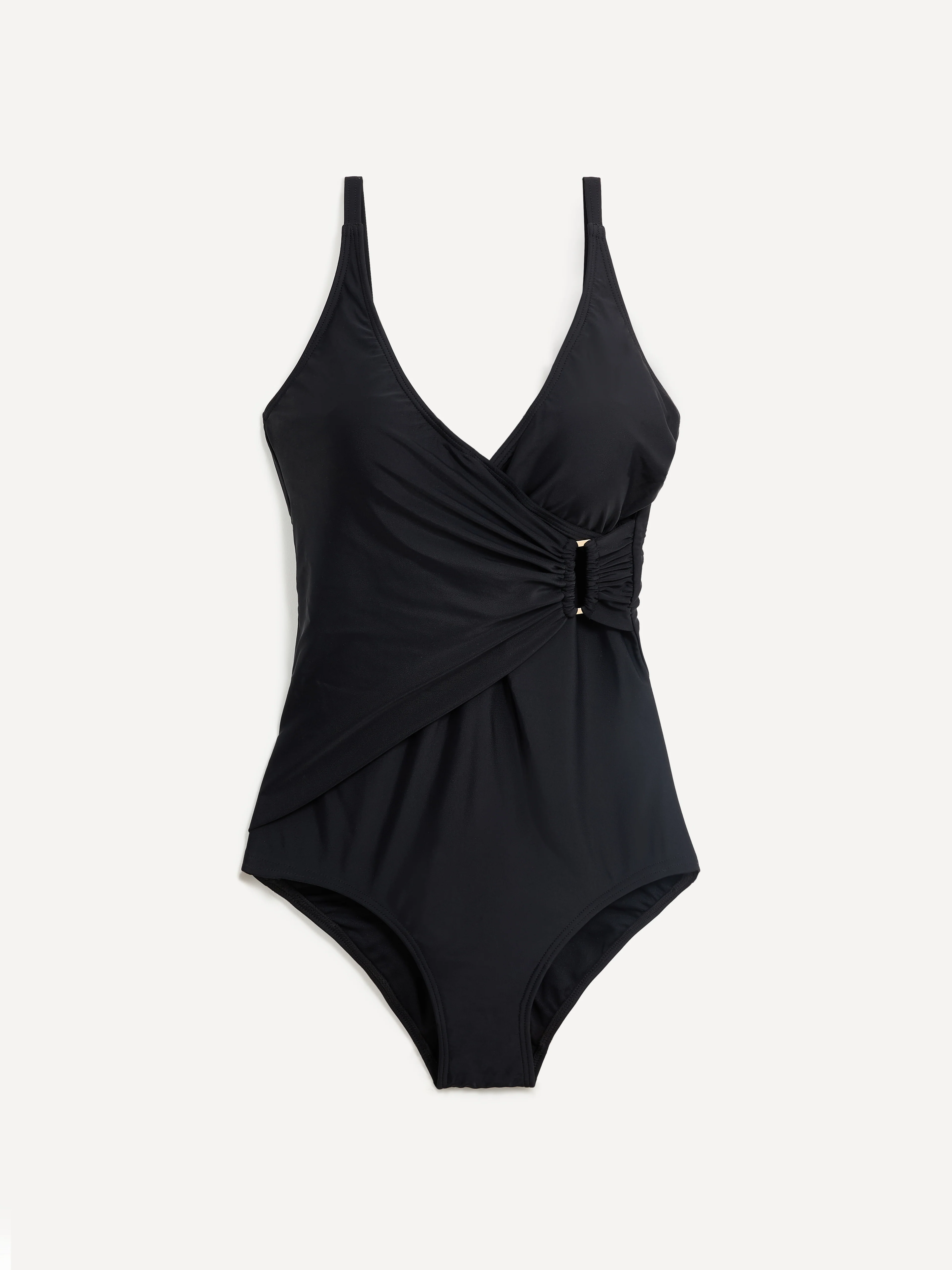 Paloma Linzi Swim Black Wrap Swimsuit - Image 2