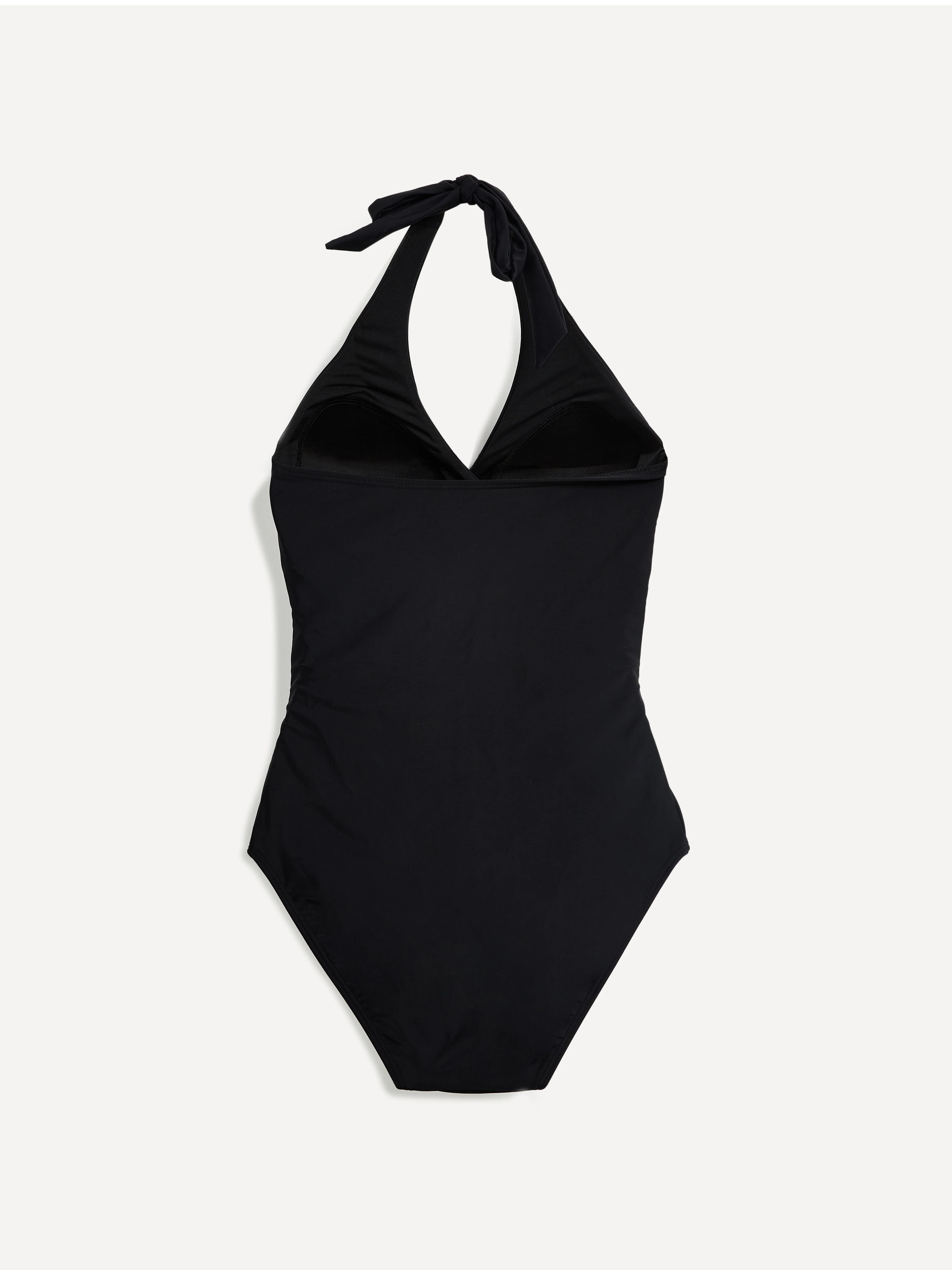 Paros Black Halterneck Swimsuit - Image 3