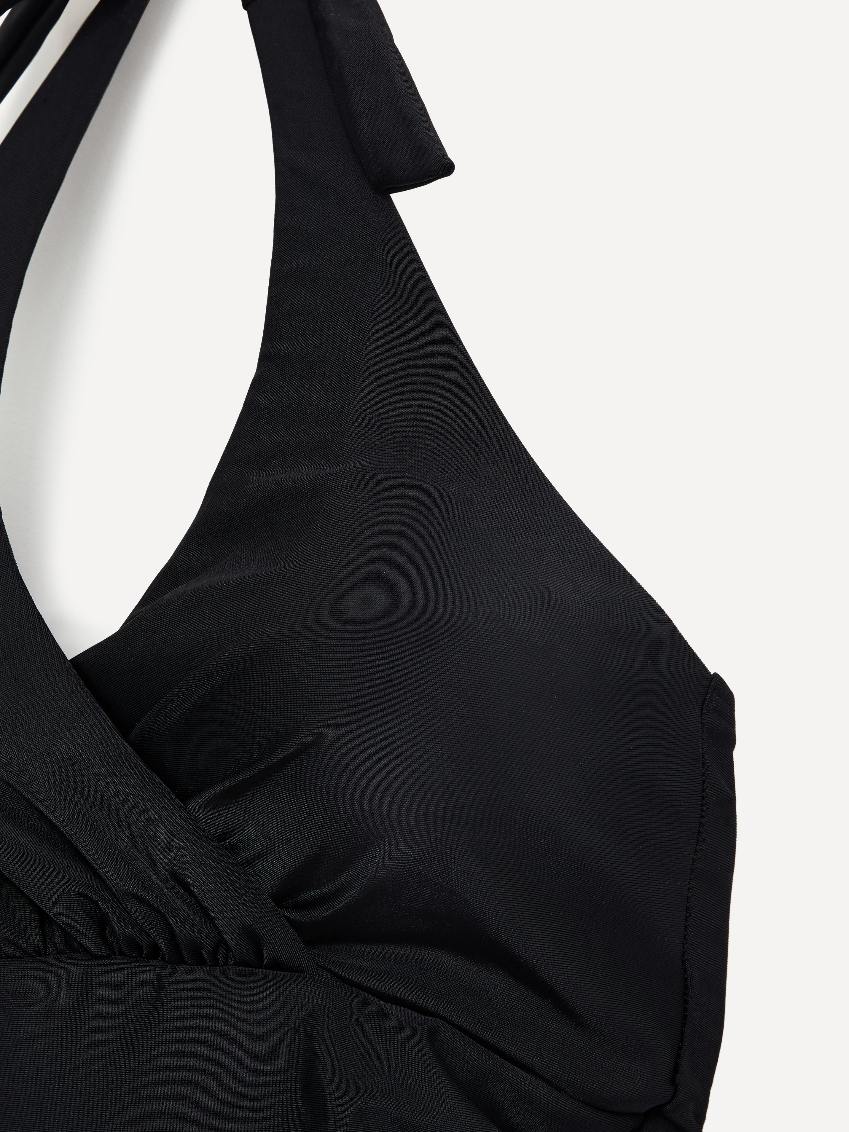 Paros Black Halterneck Swimsuit - Image 4