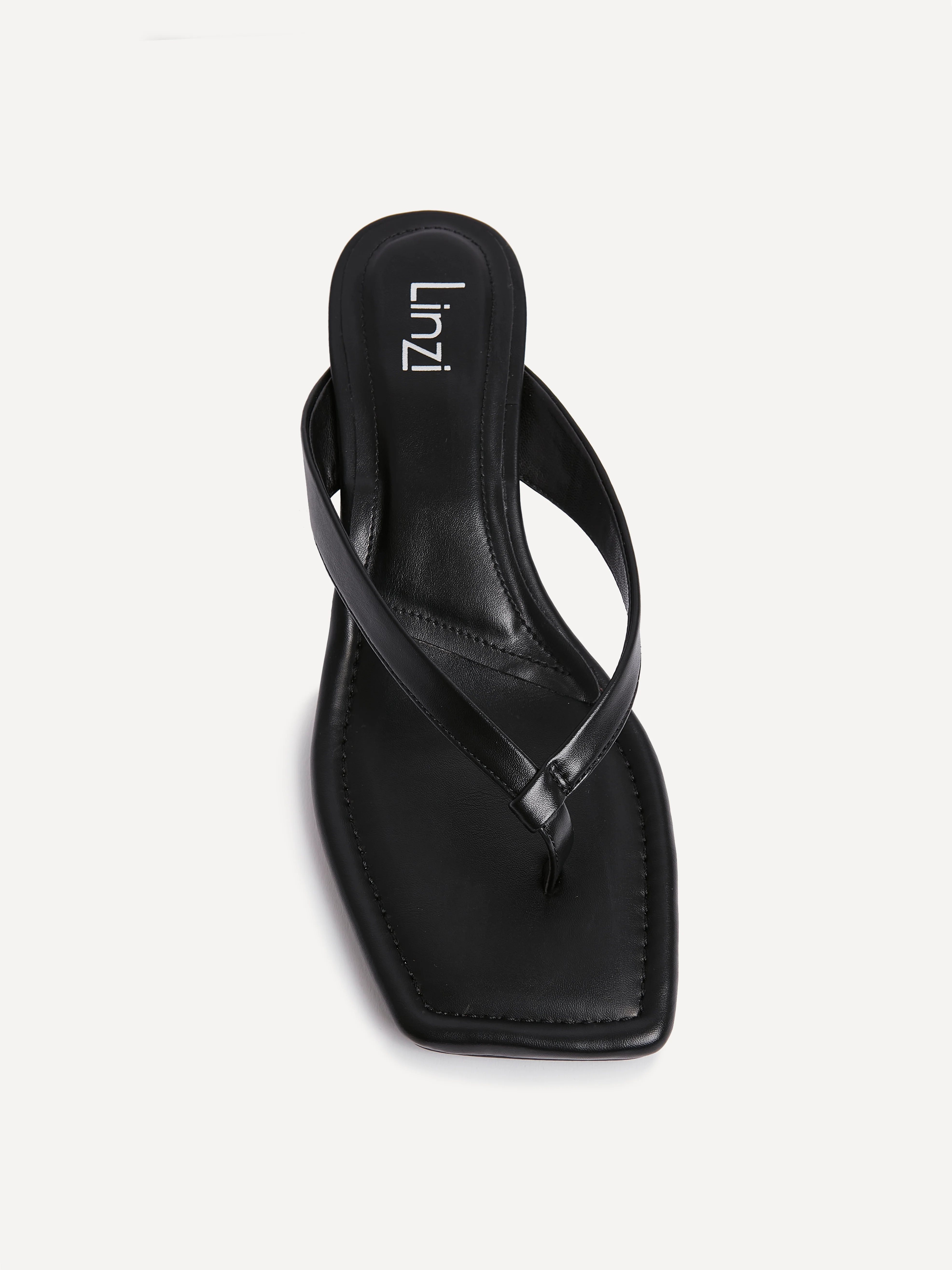 Potential Black Toe Post Kitten Heels - Image 4