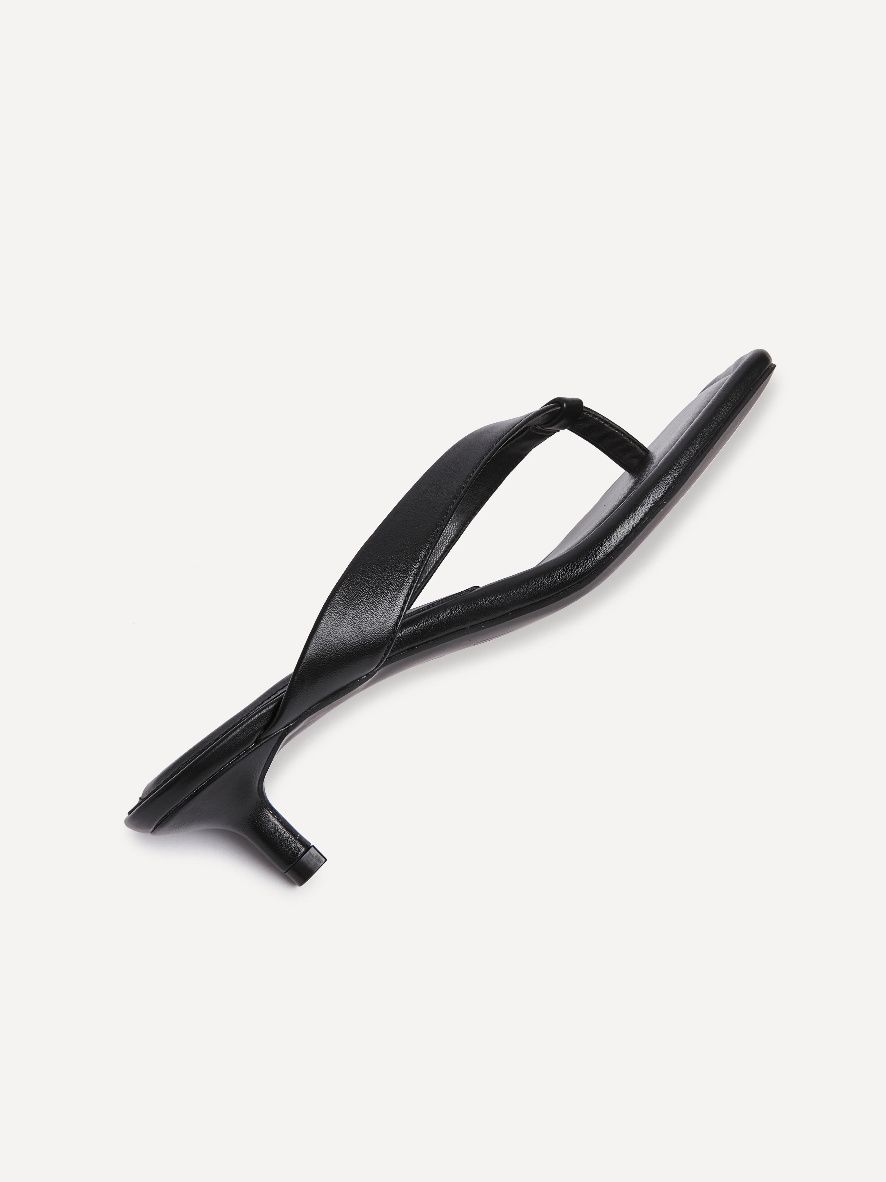 Potential Black Toe Post Kitten Heels - Image 5