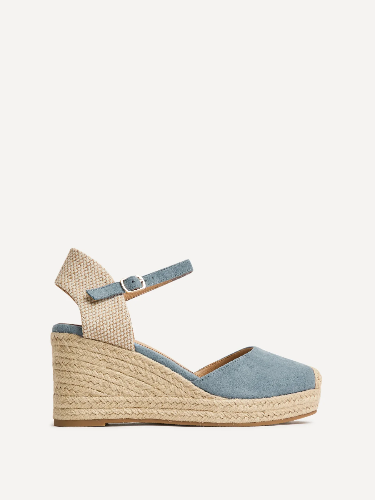 Present Blue Closed Toe Wedges - Image 2