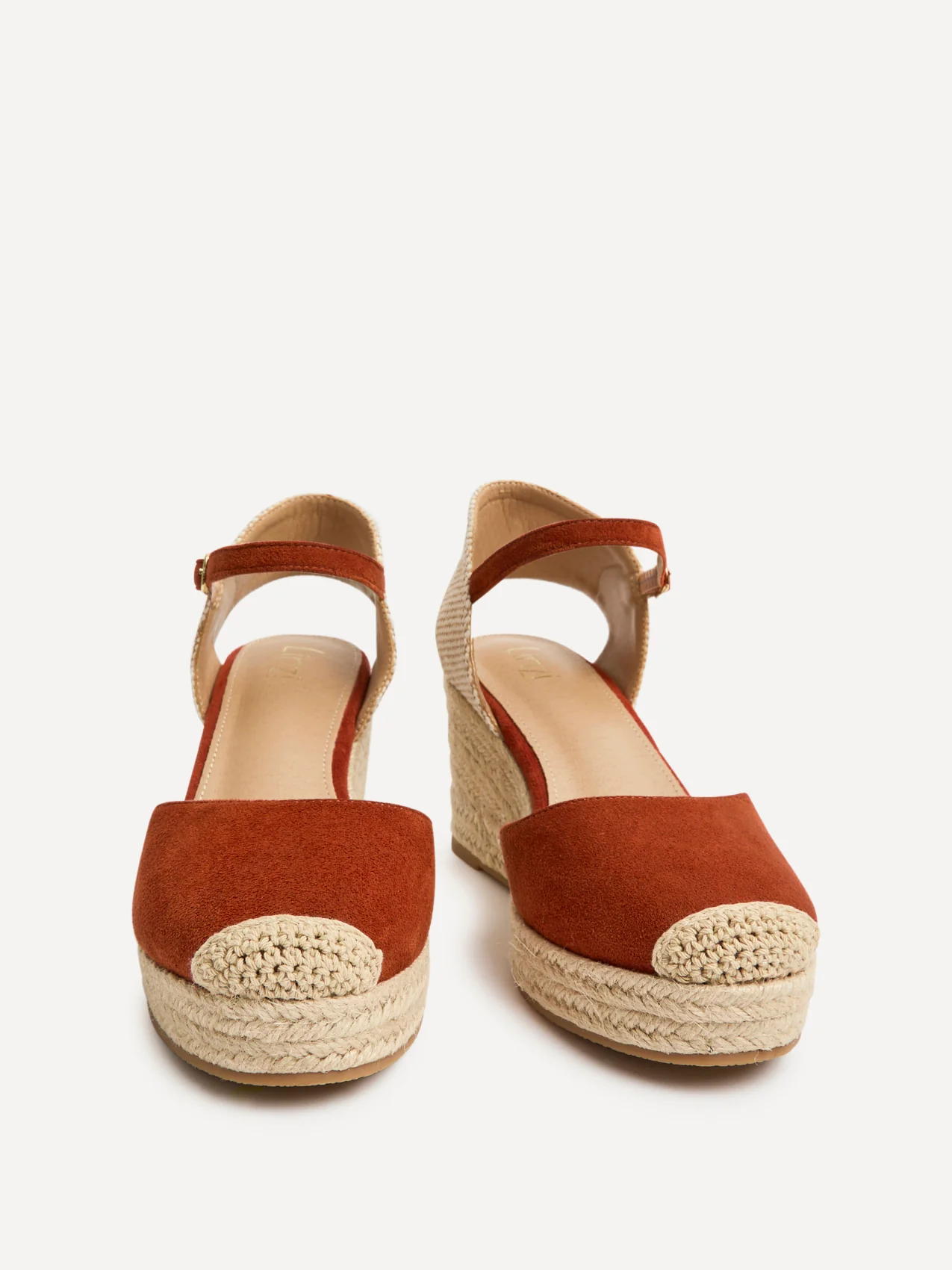 Present Rust Closed Toe Wedges - Image 3