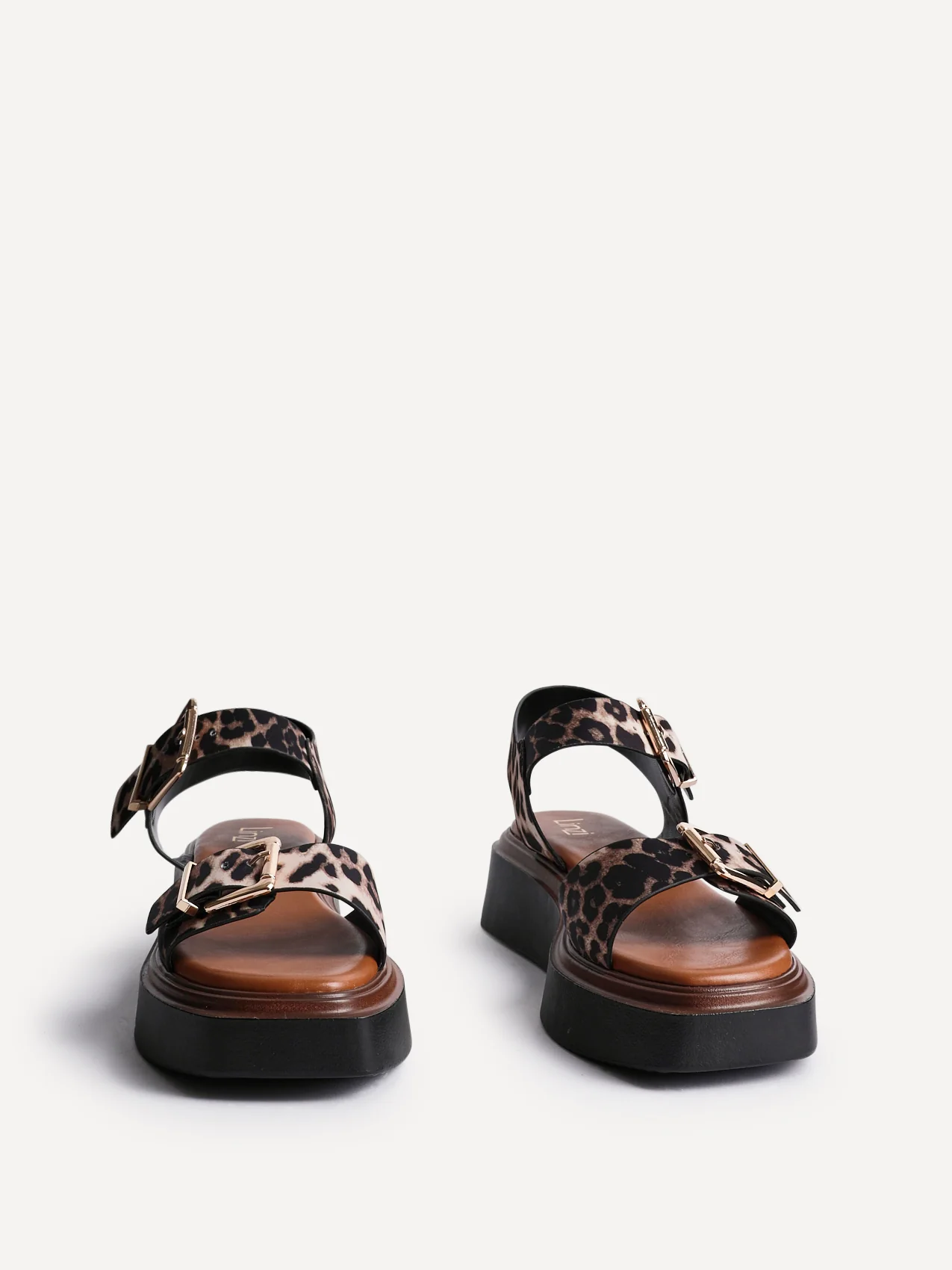 Preserve Leopard Flatform Sandals - Image 3