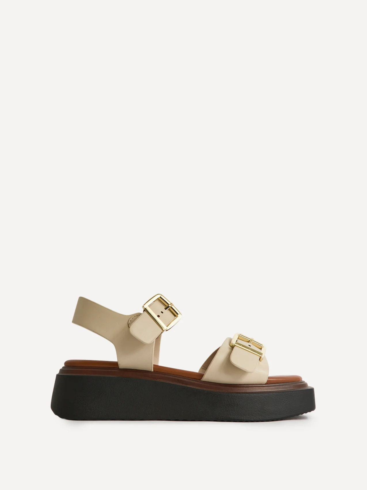 Preserve Nude Flatform Sandals - Image 2