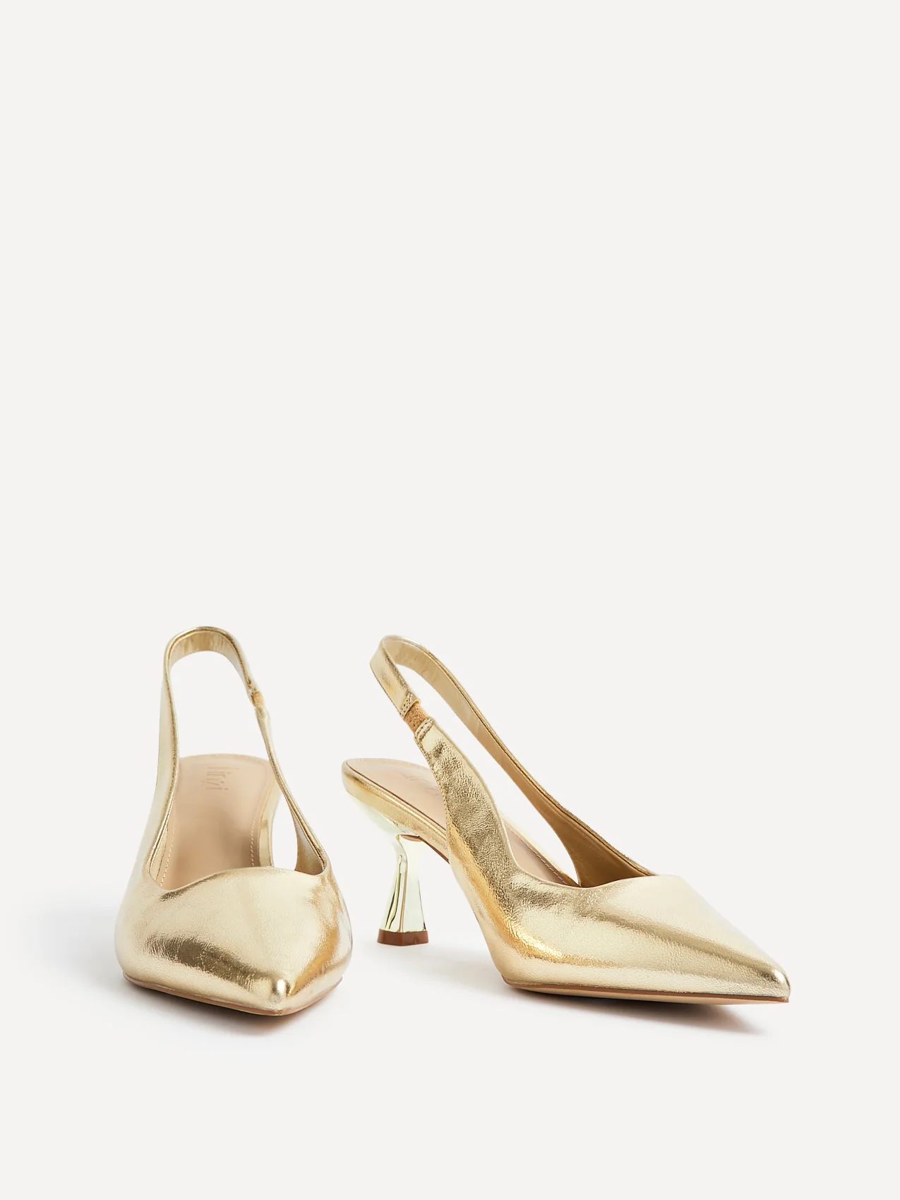 Presley Gold Court Heels - Image 3