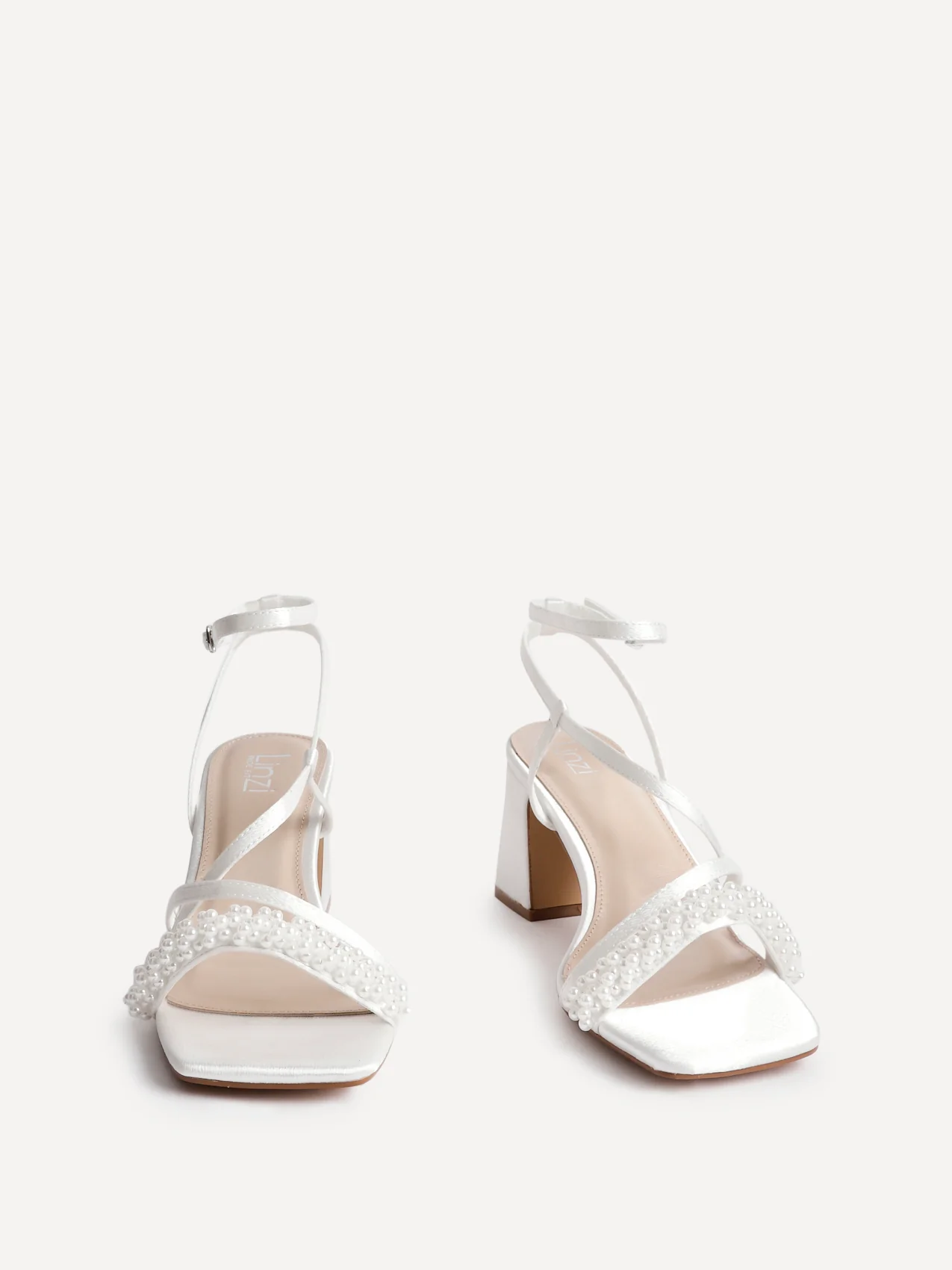 Promise Wide Fit Bridal Strappy Heels - Image 3