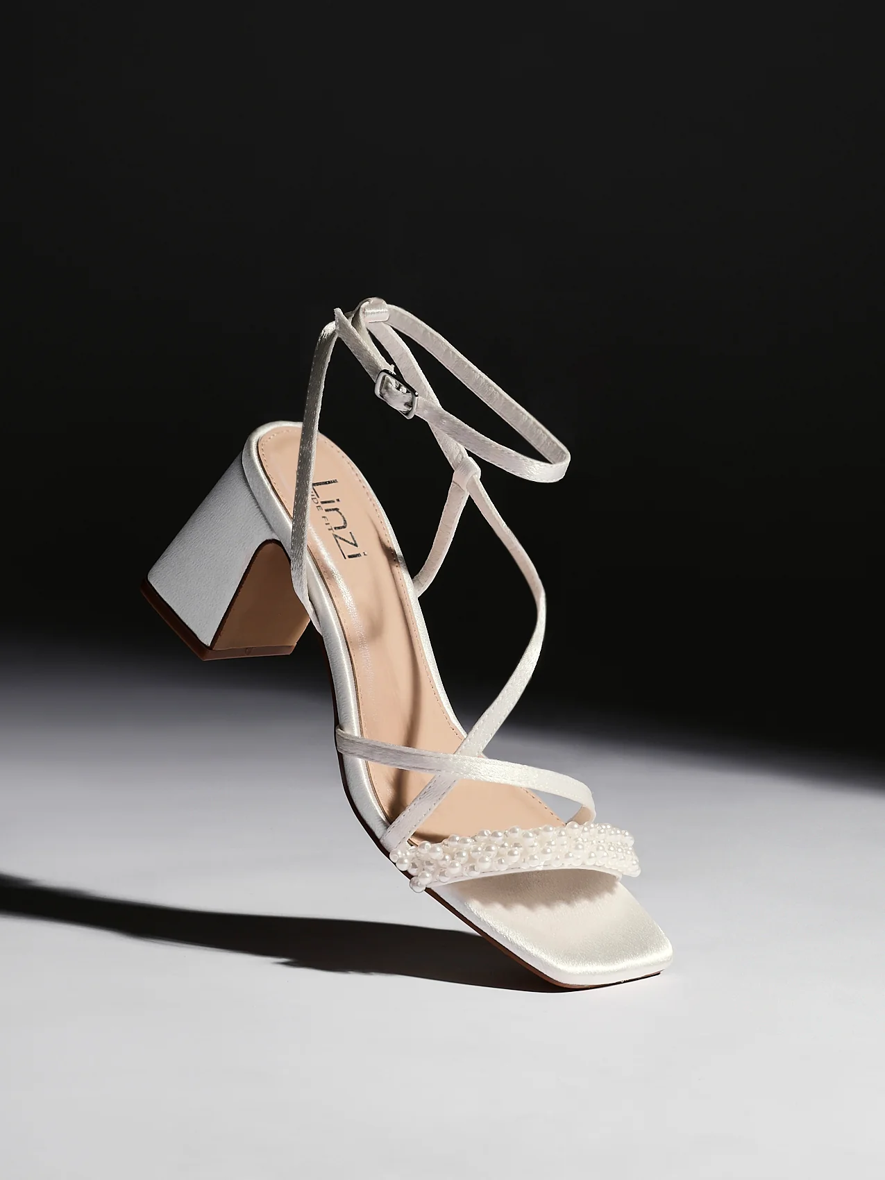 Promise Wide Fit Bridal Strappy Heels - Image 6