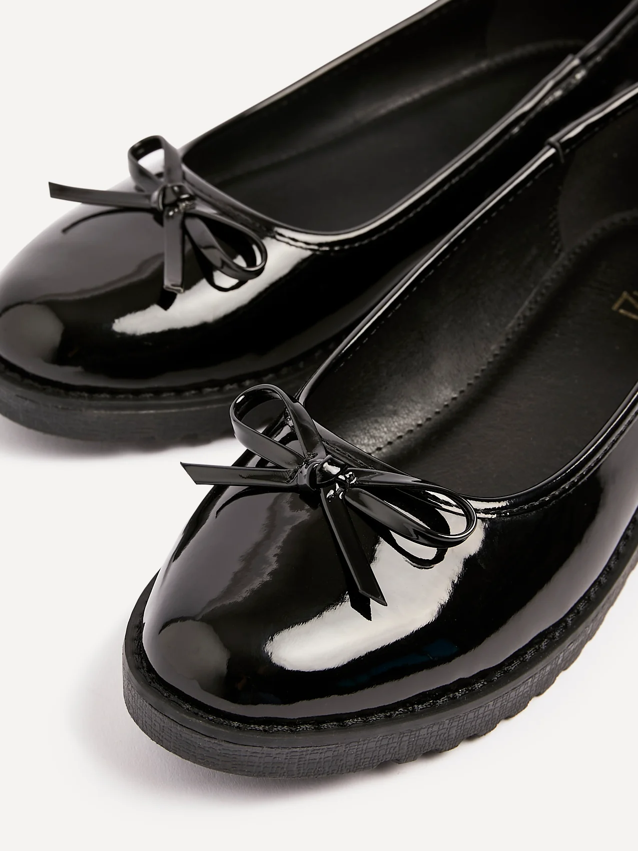 Quote Black Patent Pumps - Image 4