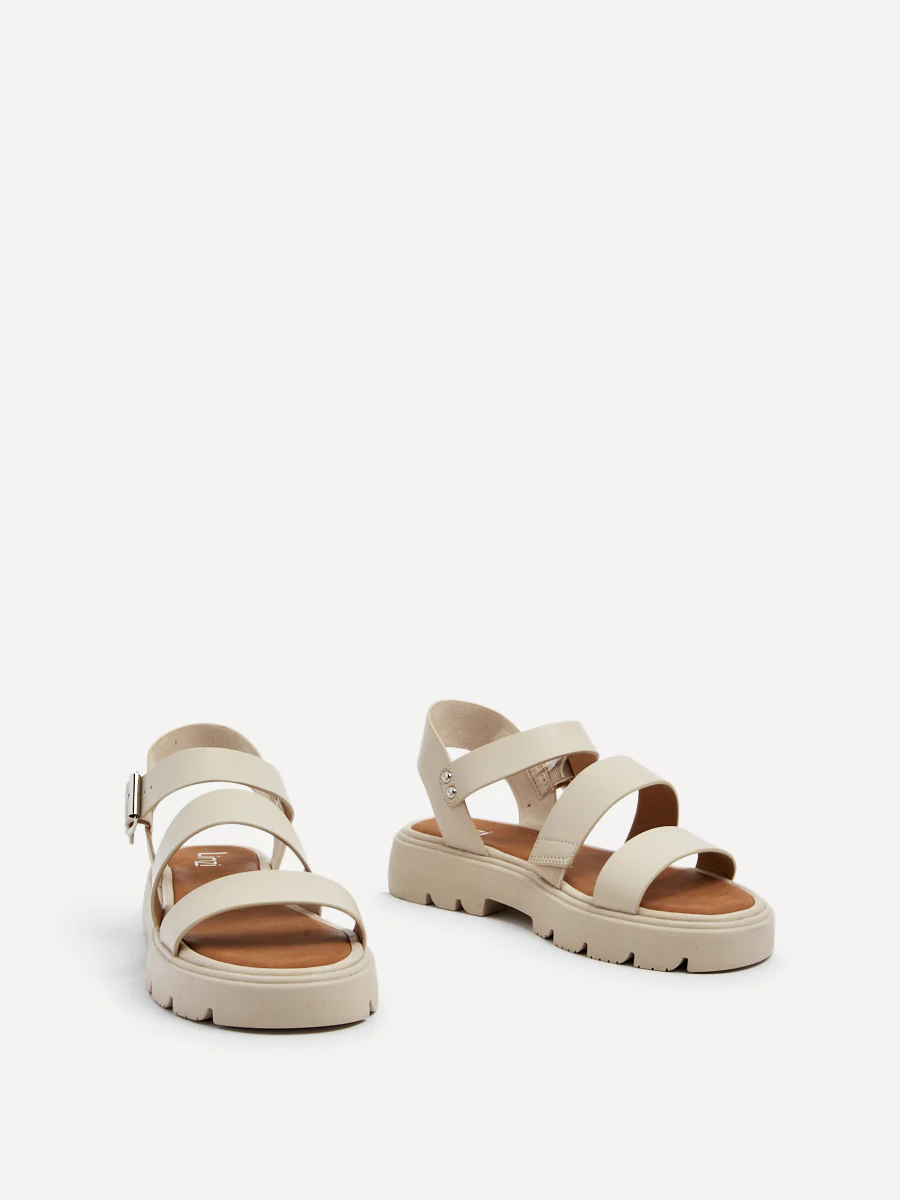 Ramona Nude Gladiator Sandals - Image 3