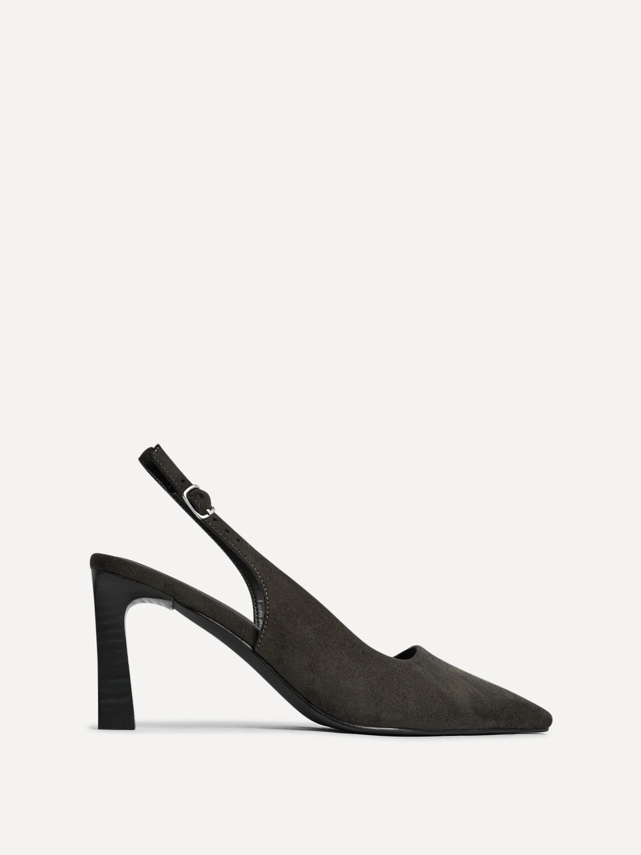 Saint Grey Slingback Court Heels - Image 2