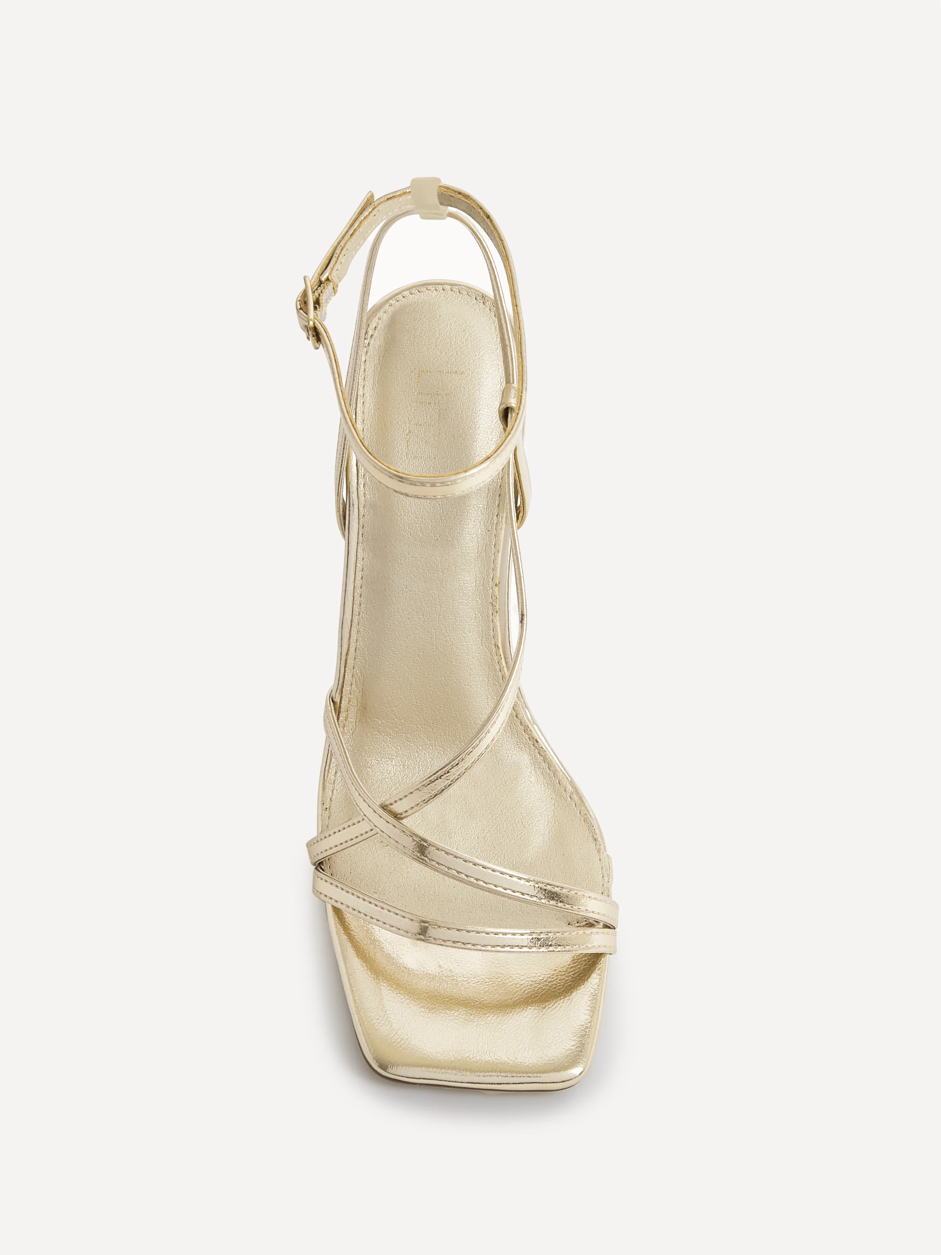 Savannah Gold Strappy Heels - Image 4