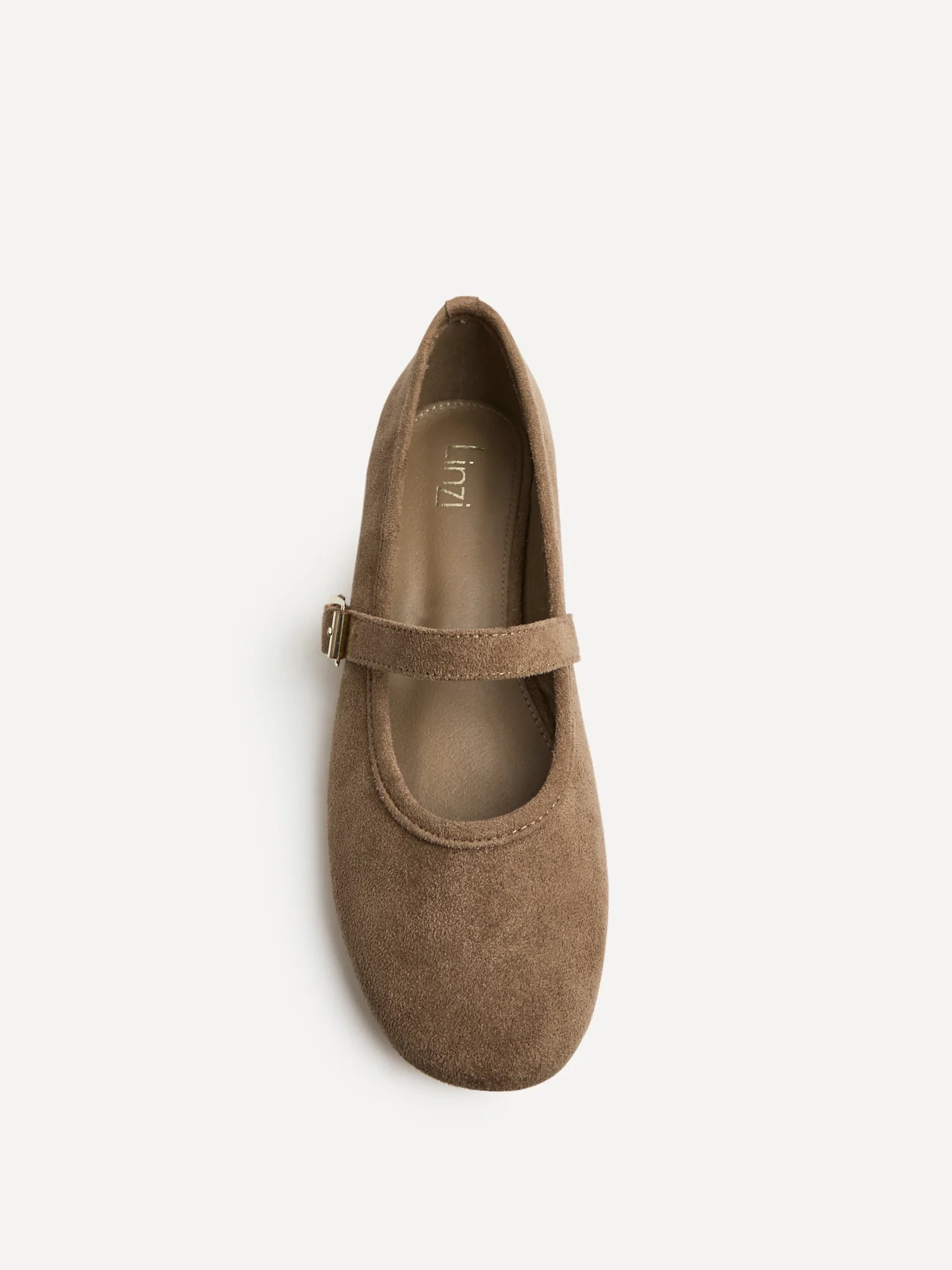 Schedule Mocha Faux Suede Ballet Flats - Image 4