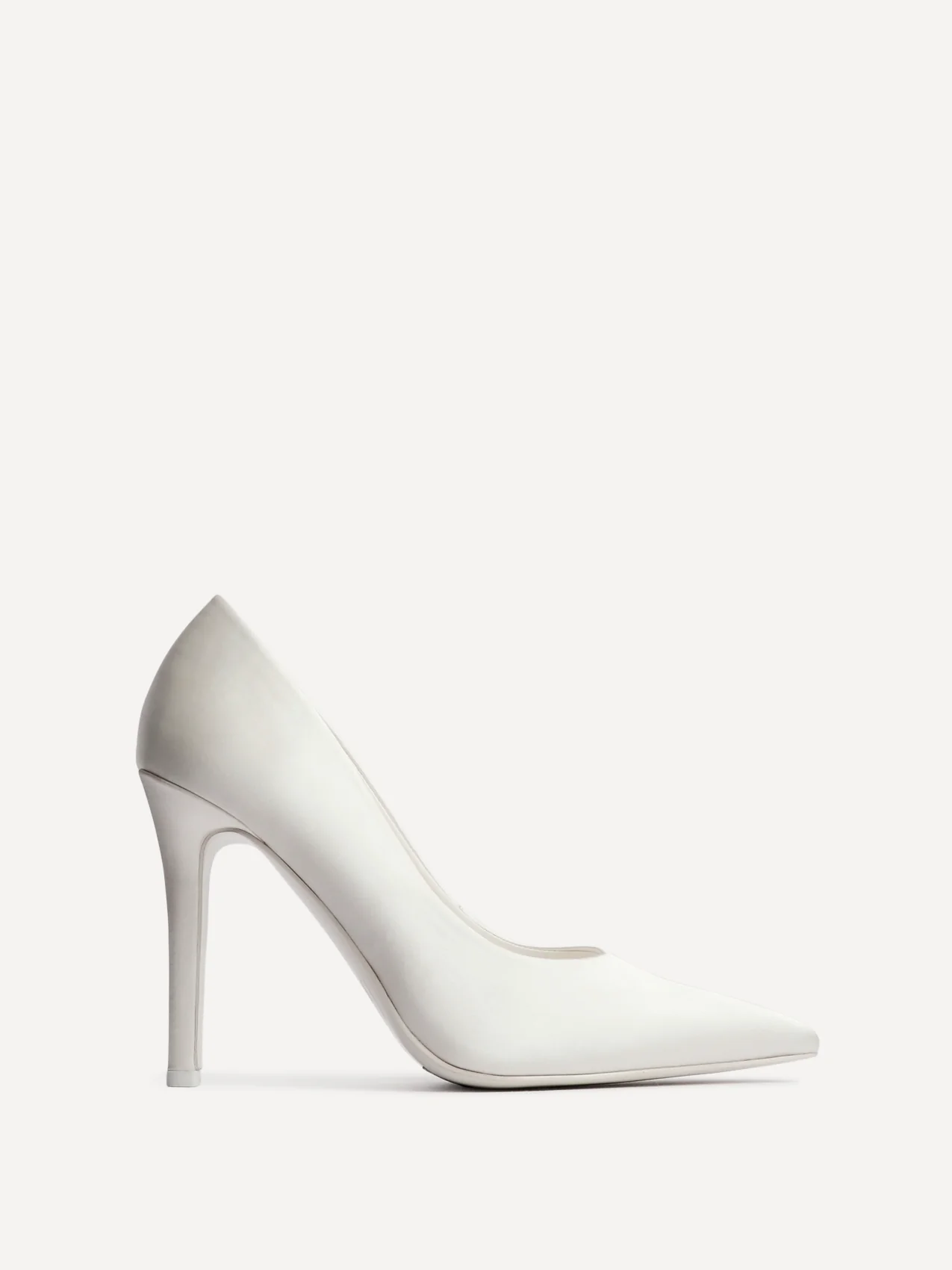 Solemate Bridal Ivory Satin Court Heels - Image 2