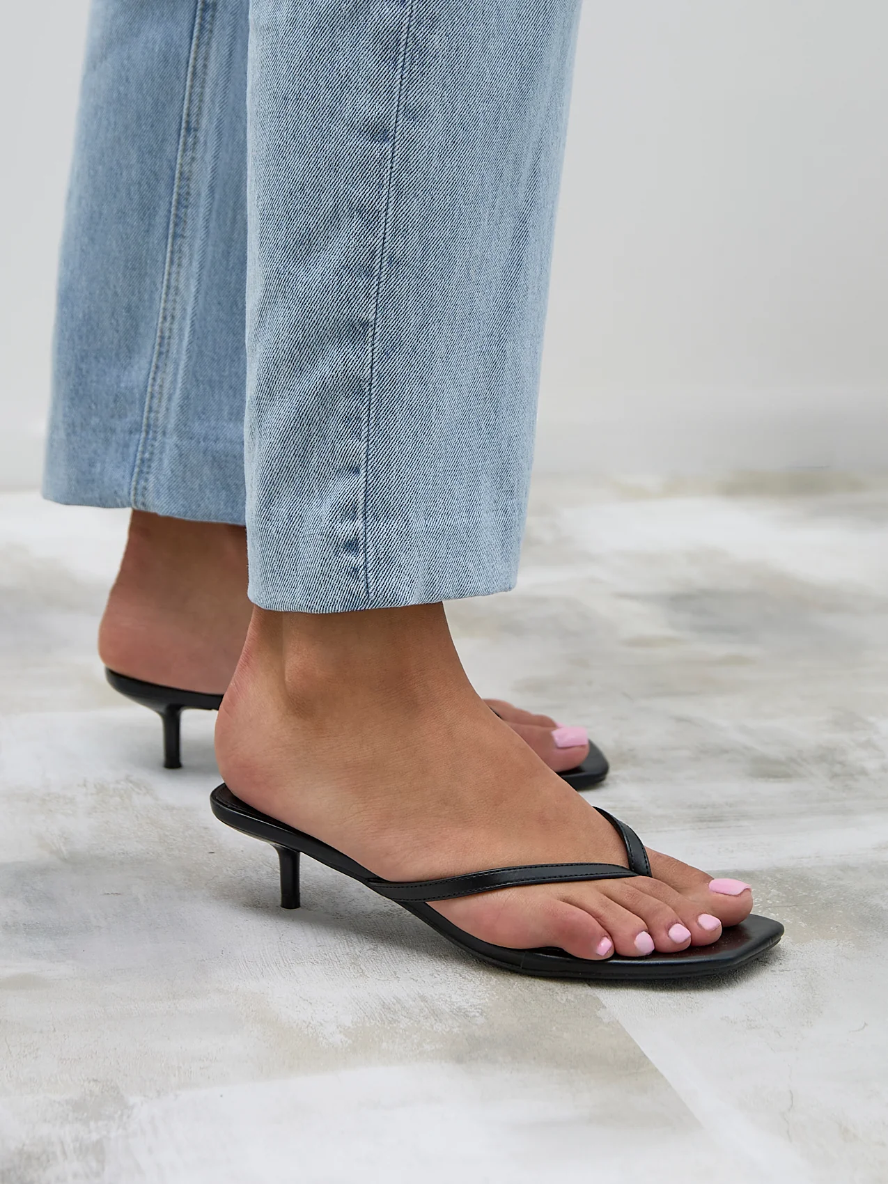 Stassie Black Mule Heels - Image 6