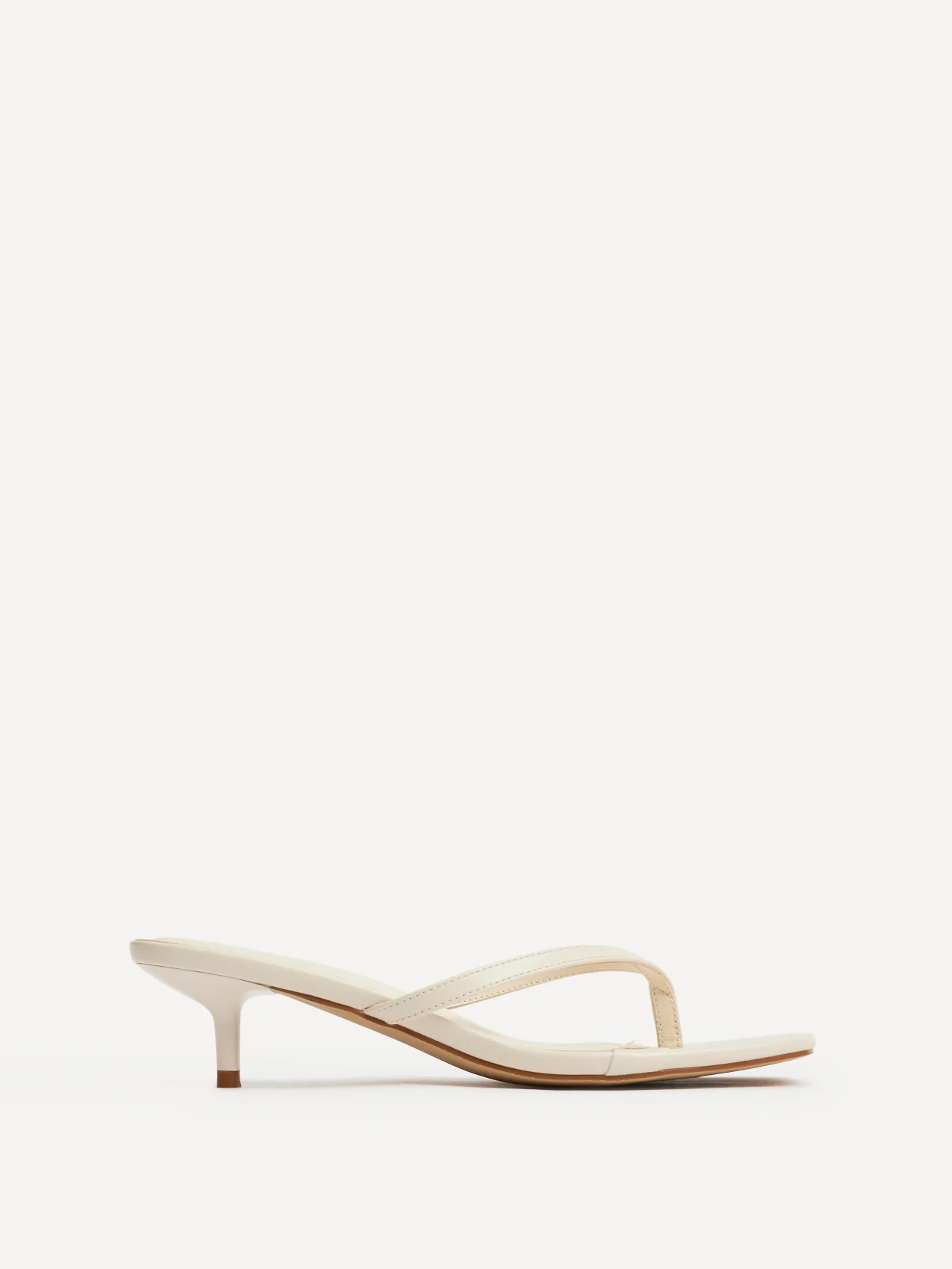 Stassie Ivory Mule Heels - Image 2