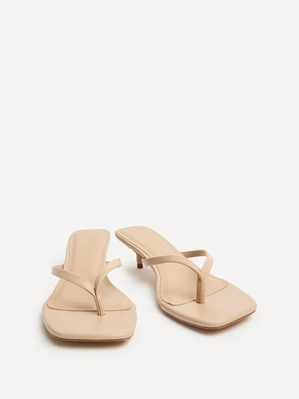 Stassie Nude Mule Heels - Image 3