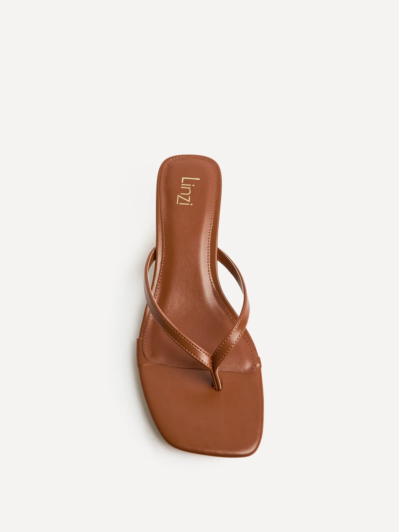 Stassie Tan Mule Heels - Image 4