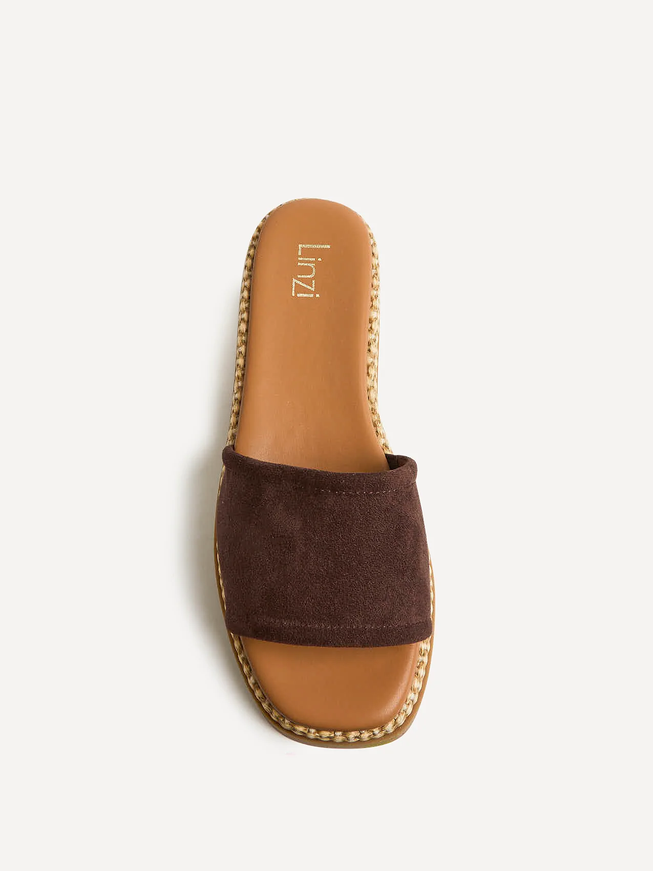 Stay Brown Flatform Mule Sandals - Image 4