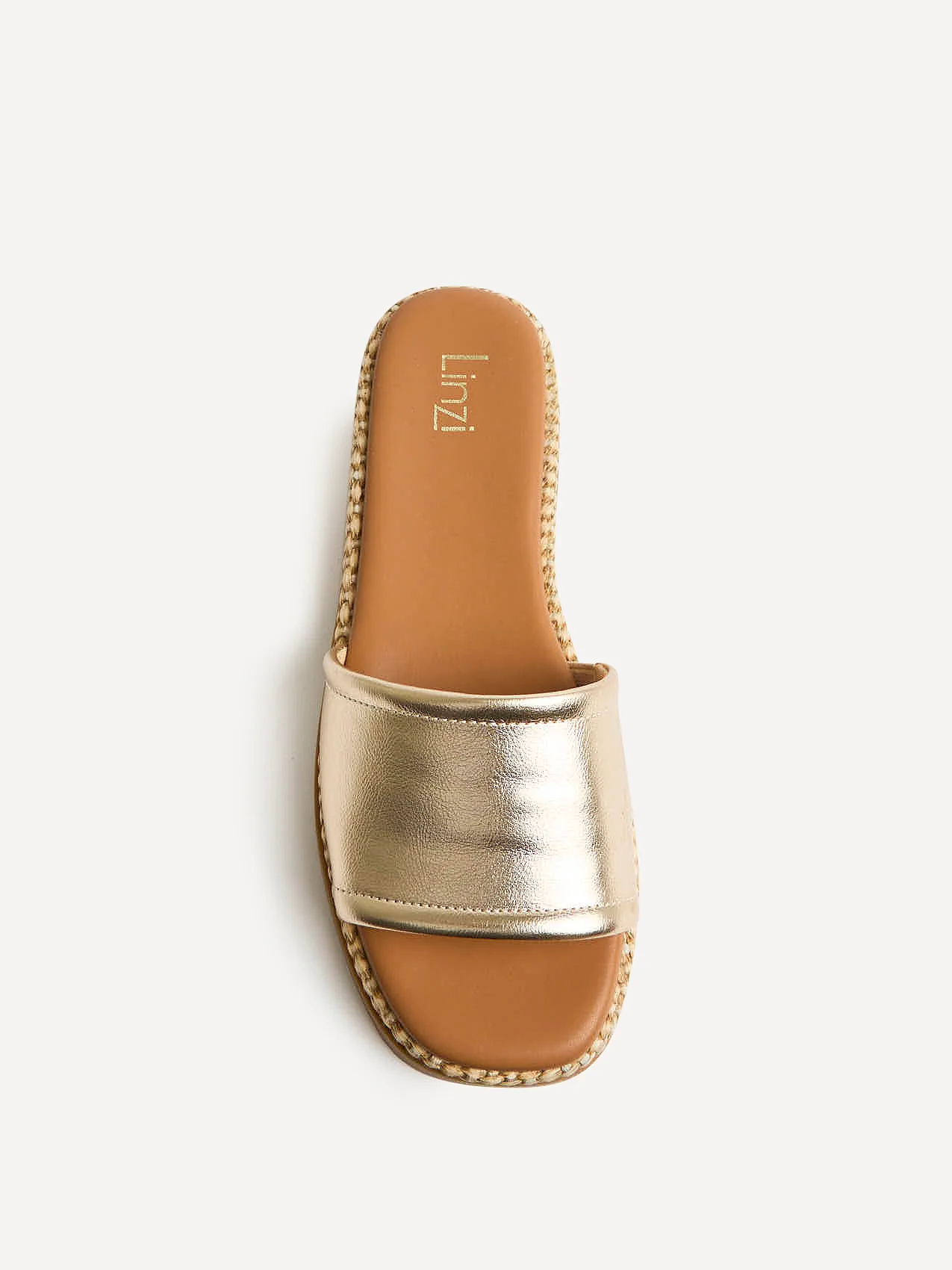 Stay Gold Flatform Mule Sandals - Image 4