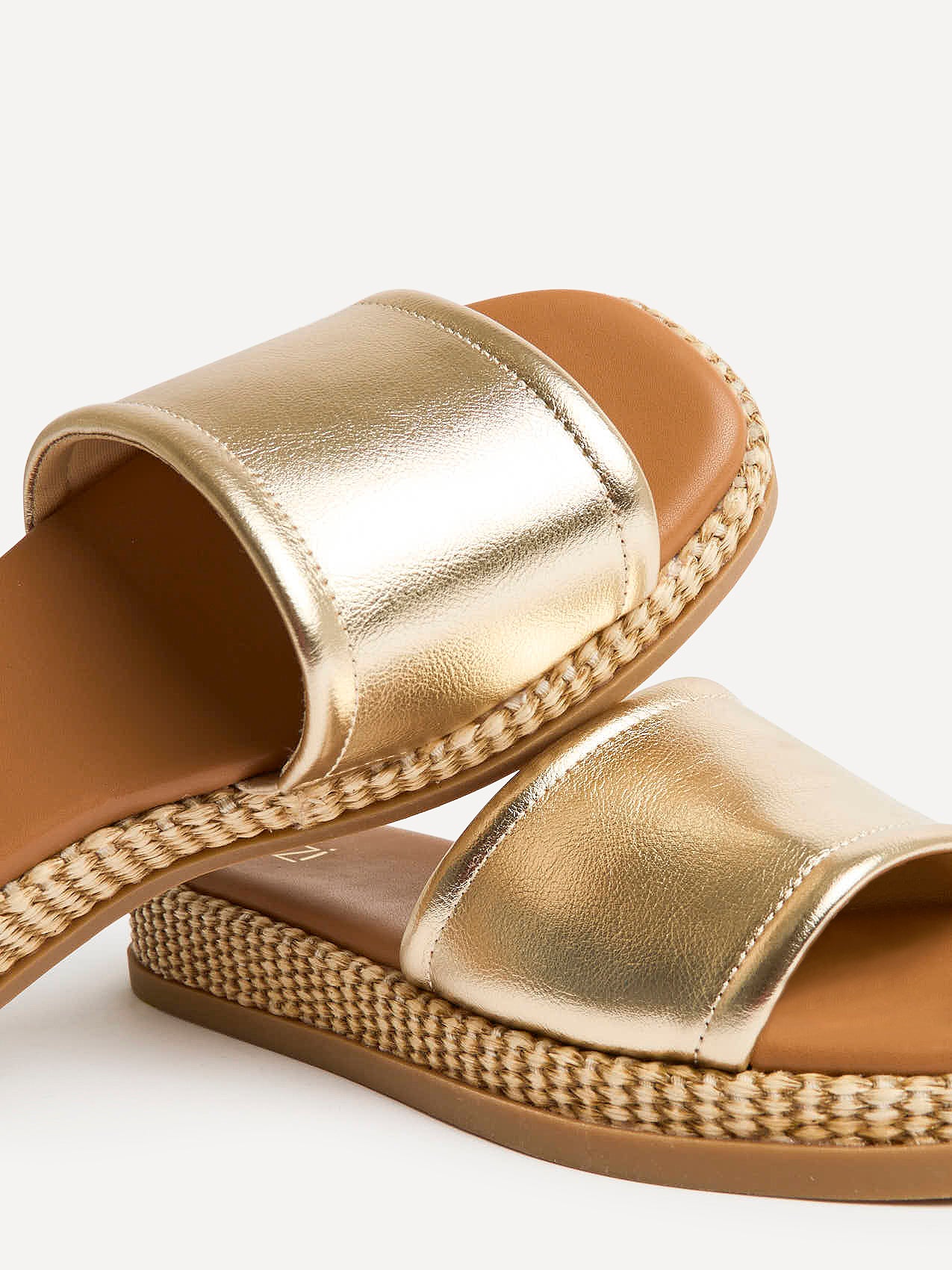 Stay Gold Flatform Mule Sandals - Image 5