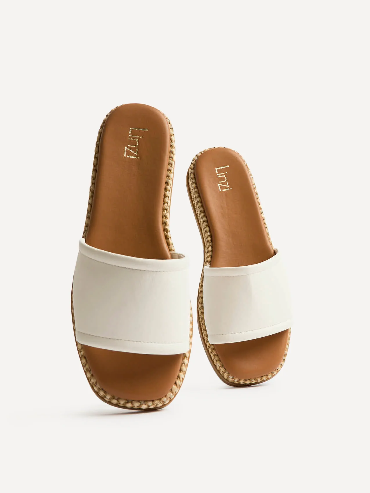 Stay White Flatform Mule Sandals - Image 5