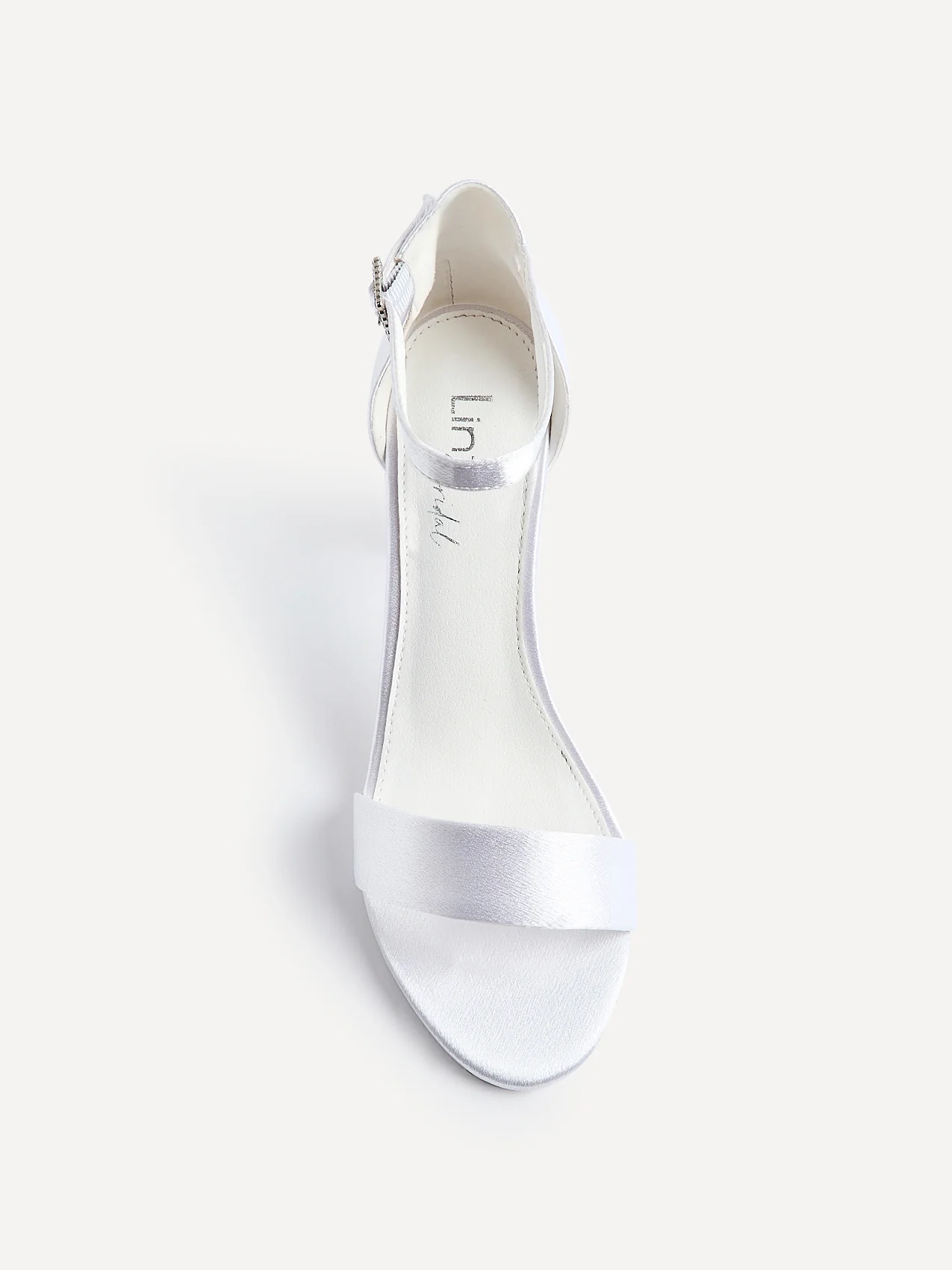 Unite Bridal Satin Heeled Sandals - Image 4