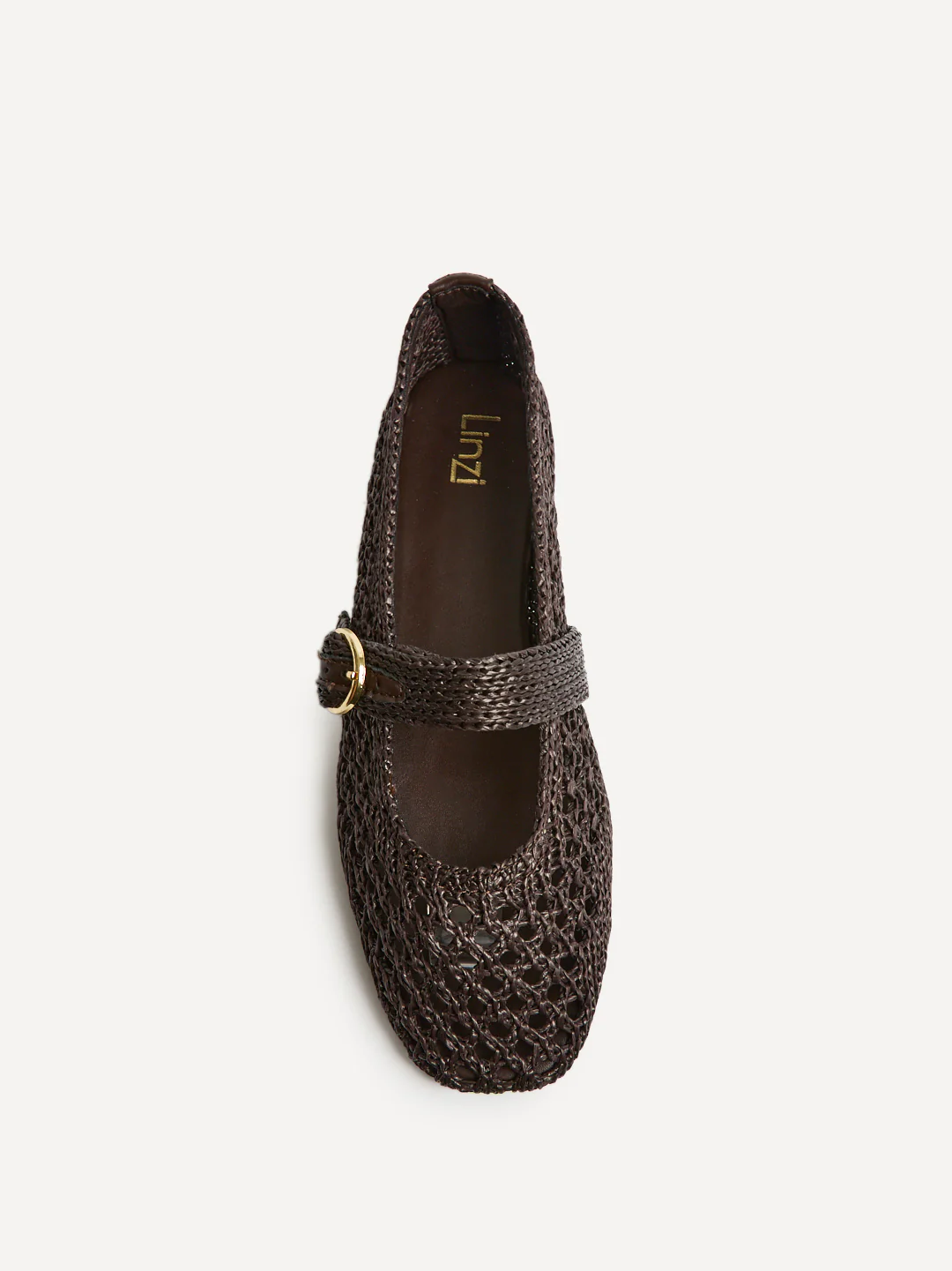 Verona Brown Handwoven Mary Jane Pumps - Image 4