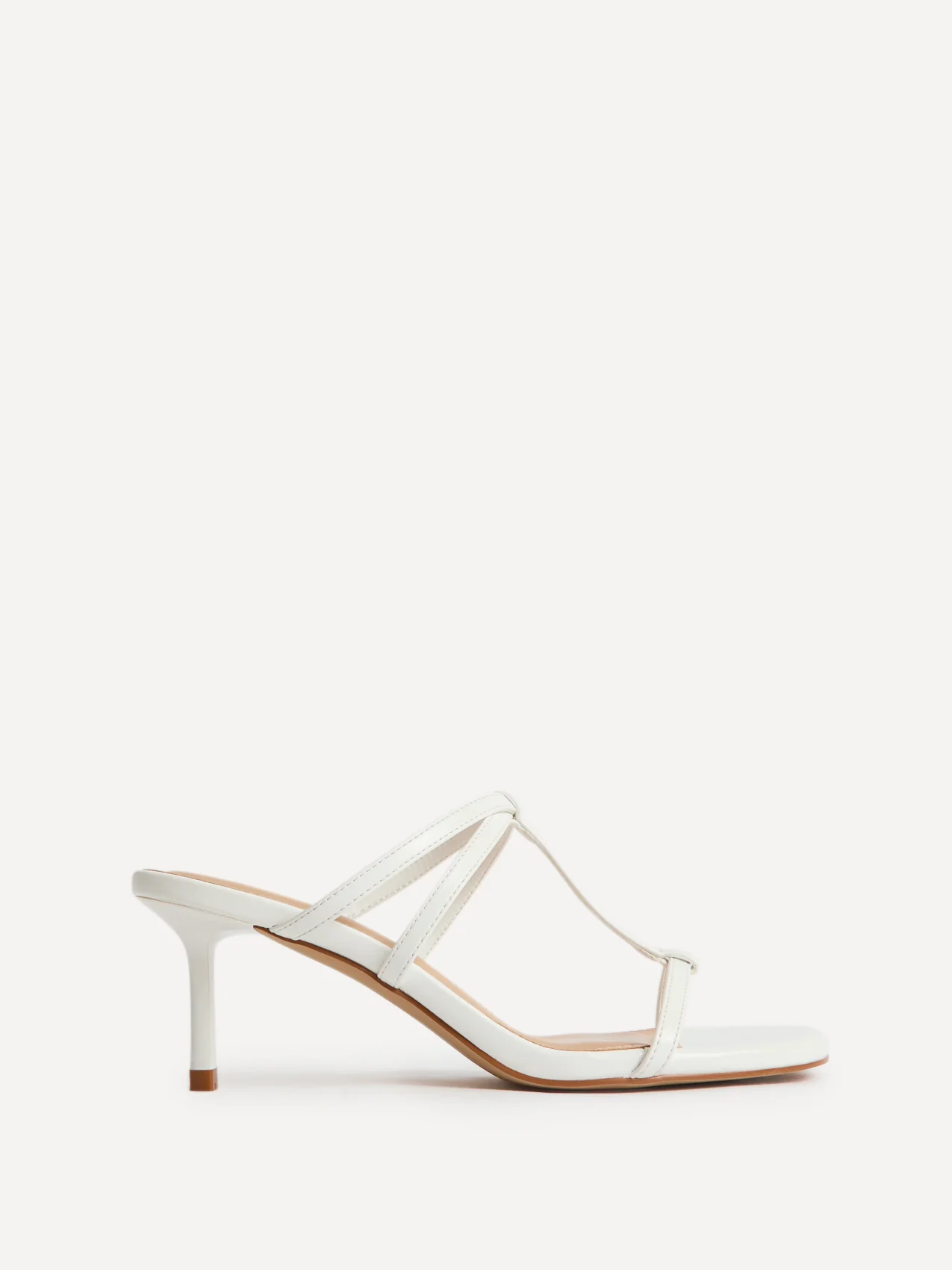 Westside White Mule Heels - Image 2